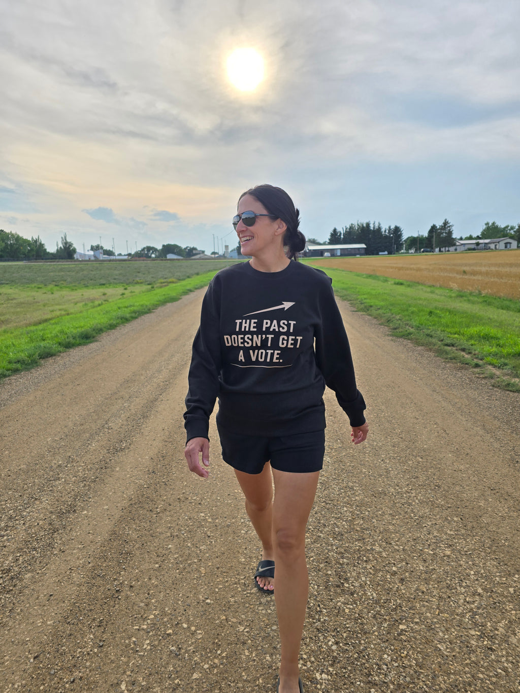The Past Doesn't Get a Vote Crewneck