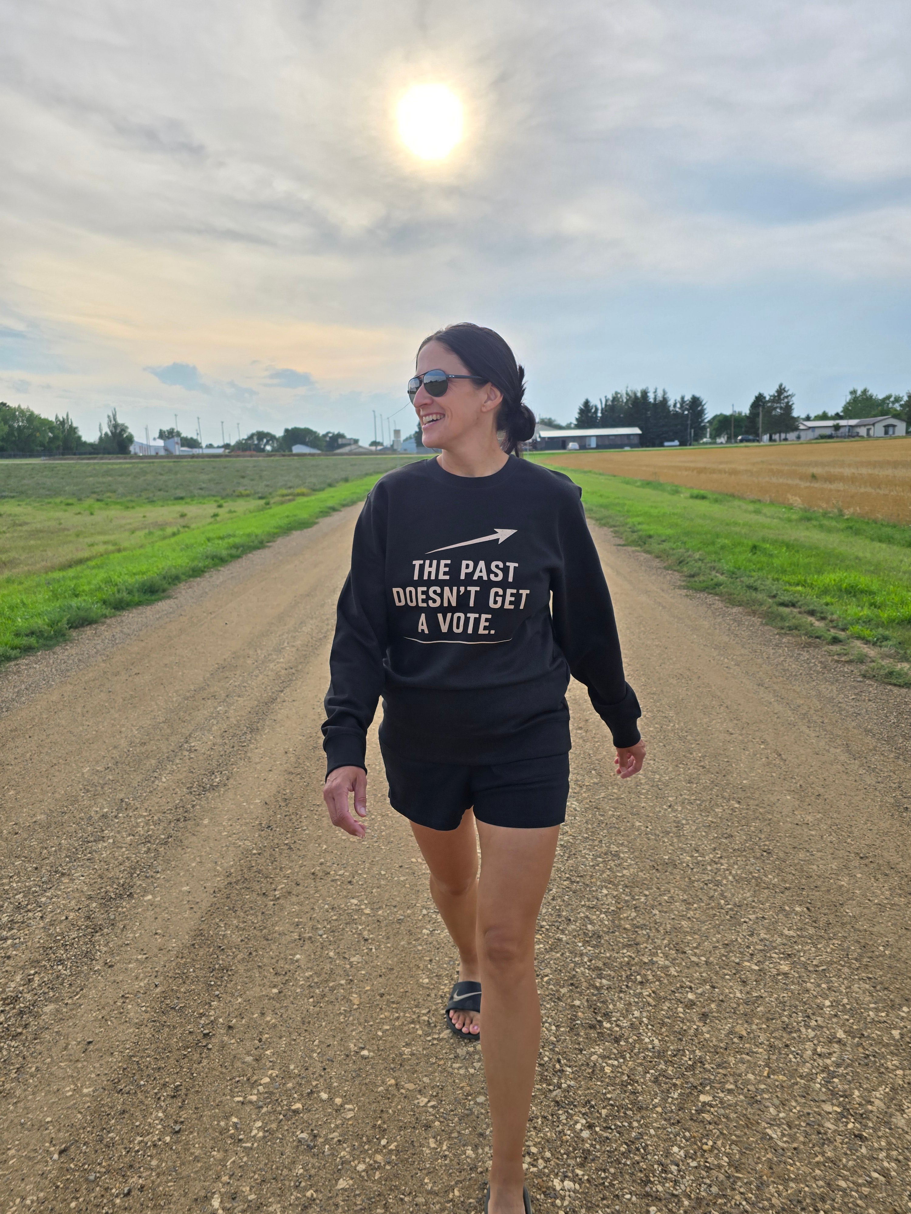 The Past Doesn't Get a Vote Crewneck